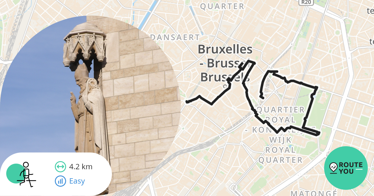 Brussel Met Kleinkids - Wandelroute | RouteYou