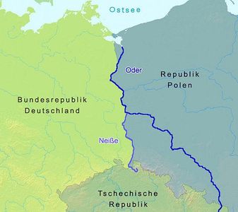 Frontiere Entre L Allemagne Et La Pologne Frontieres Routeyou